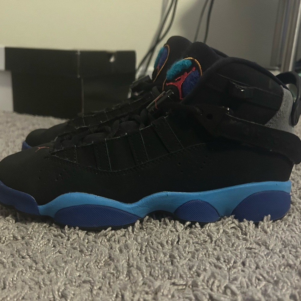 Jordan 6 Ring "Aqua" size 6 yourh shoes